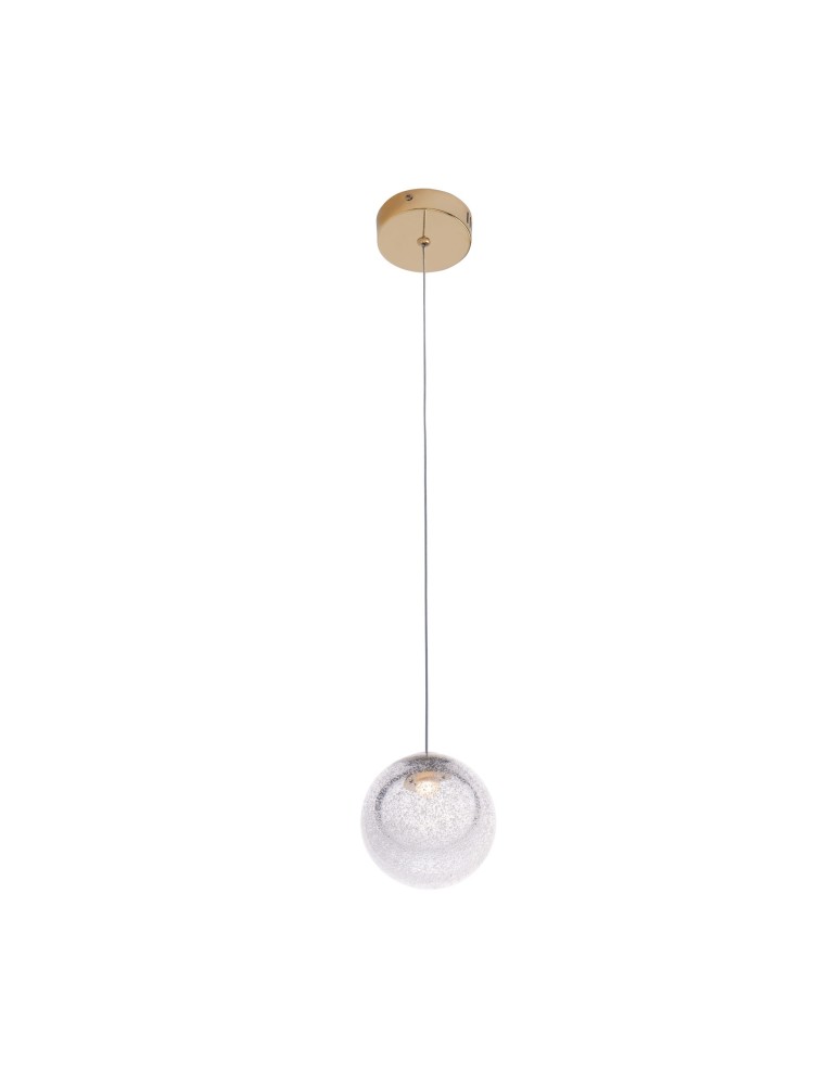 Maxlight Lampa Wisząca Zoe 1X1,5W Złota P0389