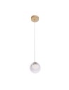 Maxlight Lampa Wisząca Zoe 1X1,5W Złota P0389