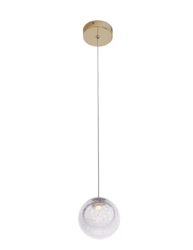 Maxlight Lampa Wisząca Zoe 1X1,5W Złota P0389
