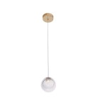 Lampy wiszące LED - Maxlight Lampa Wisząca Zoe 1X1,5W Złota P0389 - produkt 4