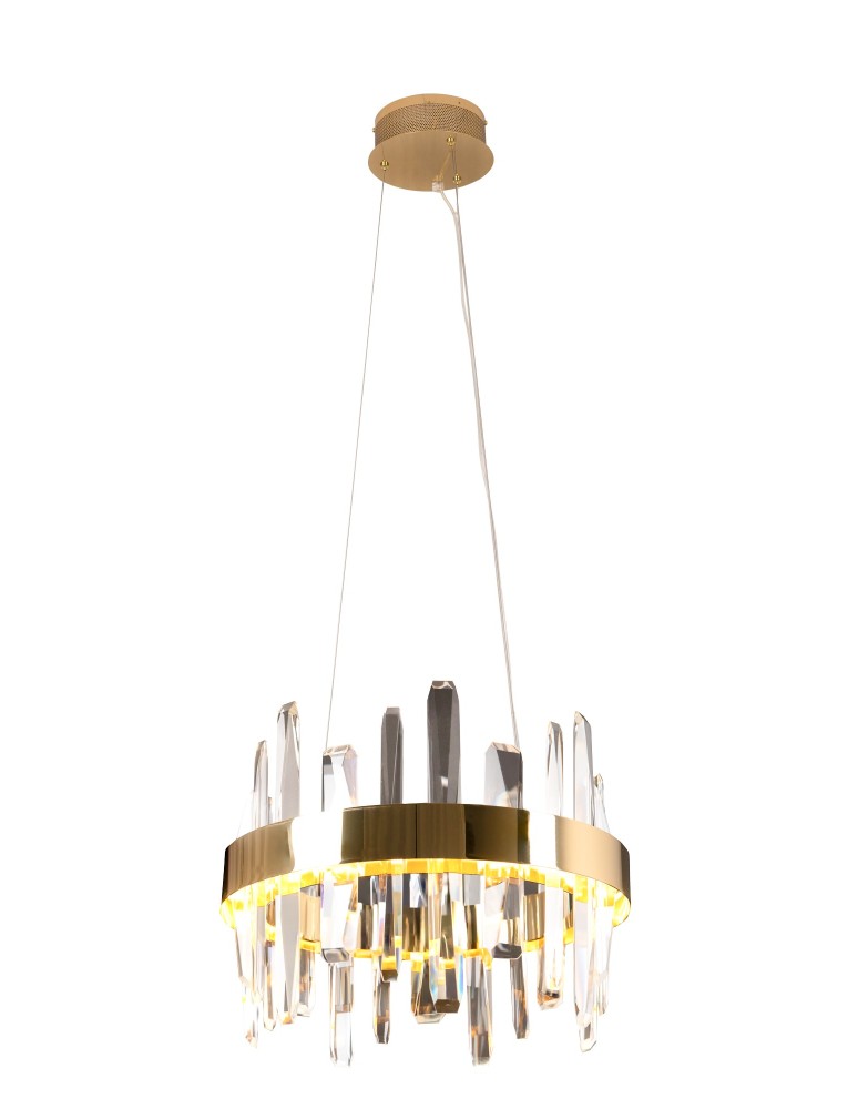 Lampy wiszące glamour - Maxlight Lampa Wisząca Prince Ø 40 cm P0420 - produkt kolory-swiatla.pl 1