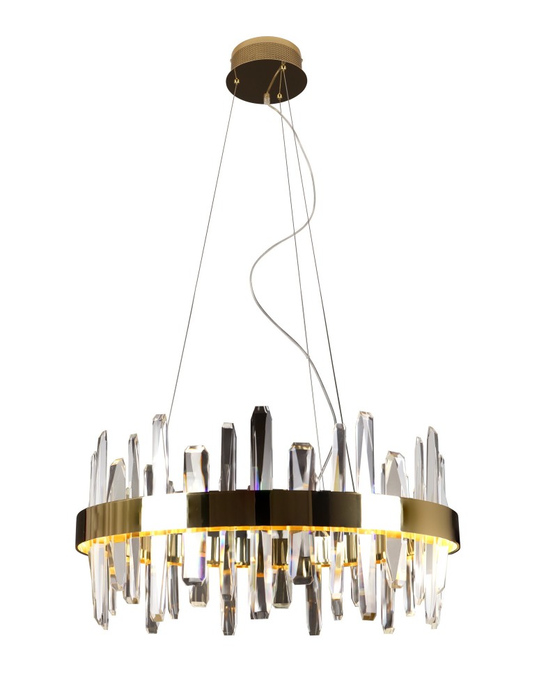 Lampy wiszące glamour - Maxlight Lampa Wisząca Prince Ø 60 cm P0421 - produkt kolory-swiatla.pl 1