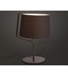 Lampy stołowe z abażurem - Maxlight Lampa Stołowa Chicago Czarna + Czarny Abażur T0029 - produkt 2