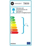 Lampy stołowe z abażurem - Maxlight Lampa Stołowa Chicago Chrom + Biały Abażur T0030 - produkt 4