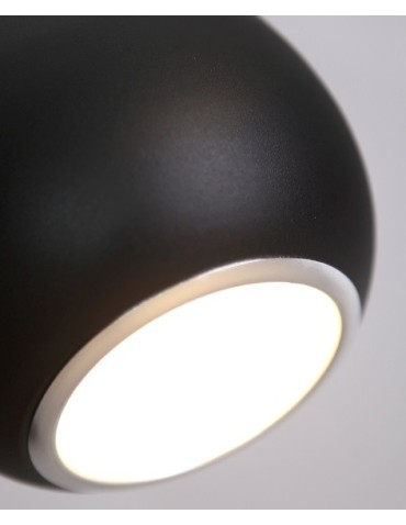 Maxlight Drop Wisząca Czarny 20cm 1xE27 P0233 - produkt 2