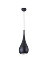 Maxlight Drop Wisząca Czarny 20cm 1xE27 P0233