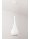 Maxlight Drop Wisząca Biały 20cm 1xE27 P0235