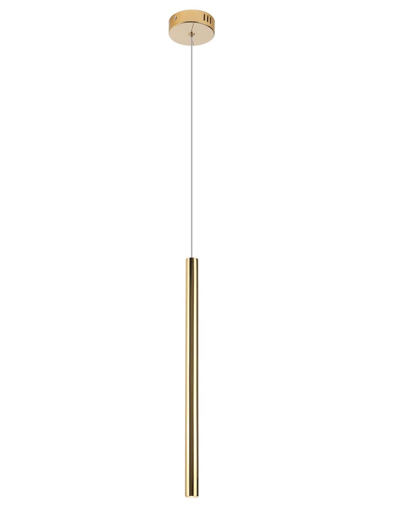 Maxlight Lampa Wisząca Organic I Złota P0204