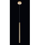 Lampy wiszące sople - Maxlight Lampa Wisząca Organic I Złota P0204 - produkt 2