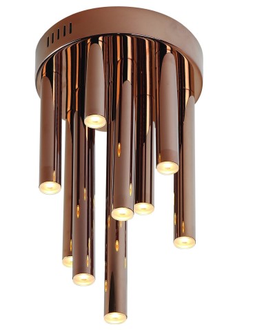 Maxlight Plafon Organic Miedź Mały C0116