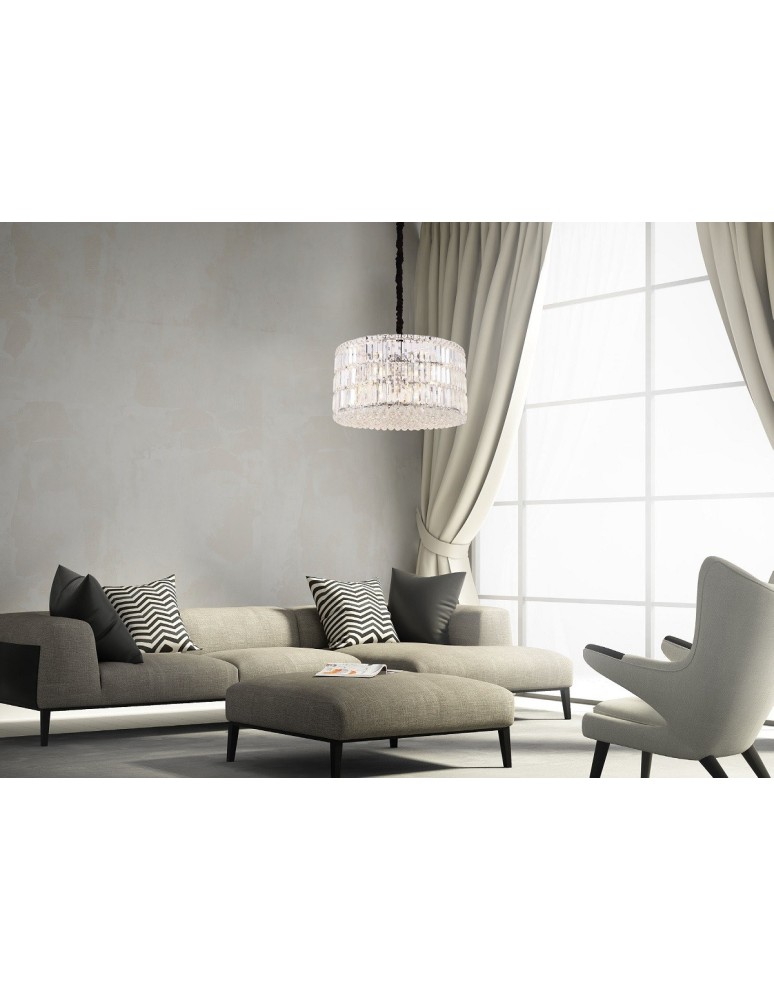 Lampy wiszące glamour - Maxlight Lampa Wisząca Puccini 60cm P0267 - produkt kolory-swiatla.pl 2