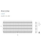 Lampy sufitowe glamour - Maxlight Plafon Puccini 80Cm C0129 - produkt 4