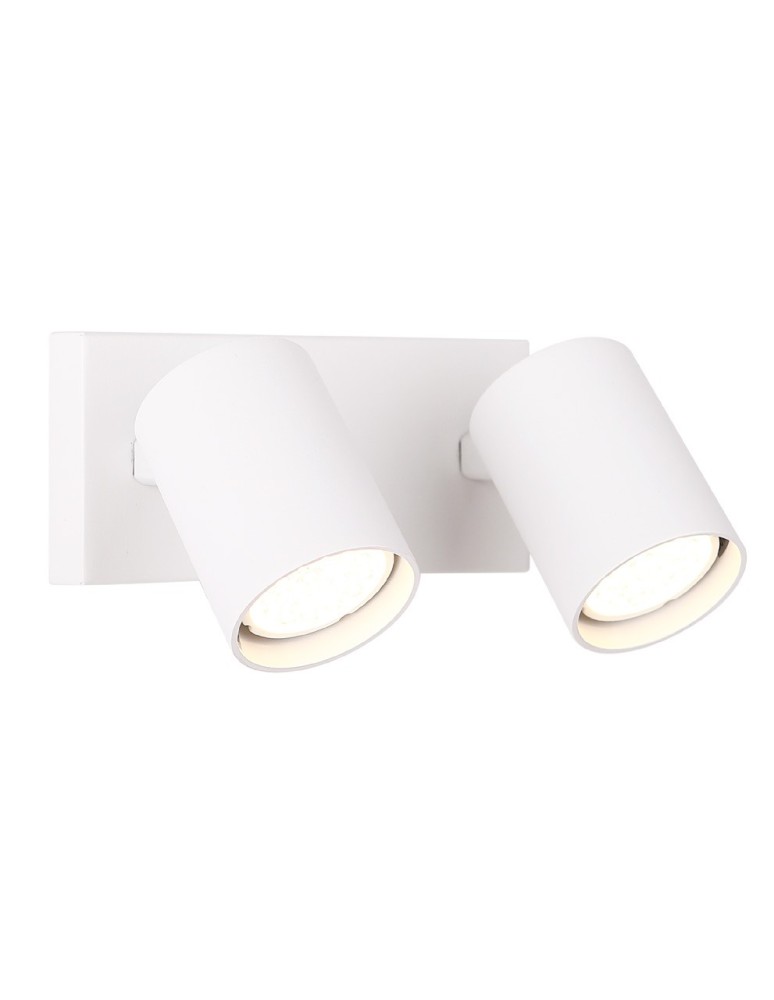 Kinkiety podwójne - Maxlight Kinkiet Top2 Biały W0220 - produkt kolory-swiatla.pl 1