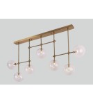 Lampy wiszące w kolorze mosiądz - Maxlight Lampa Wisząca Lollipop P0295 - produkt 2