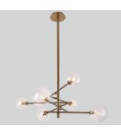 Lampy wiszące w kolorze mosiądz - Maxlight Lampa Wisząca Lollipop P0294 - produkt 4