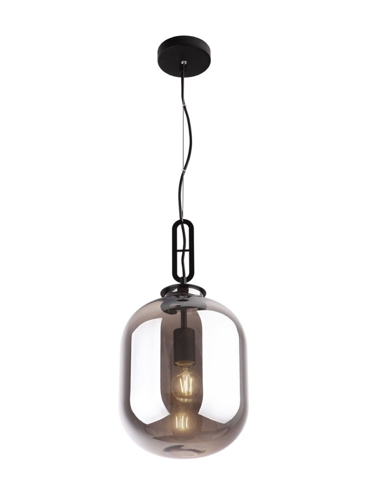 Lampy wiszące szklane - Maxlight Lampa Wisząca Honey Smoky P0296 - produkt kolory-swiatla.pl 1
