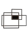 Maxlight Kinkiet LED Geometric Czarny - Nowy Ściemnialny W0233D
