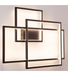 Kinkiety designerskie - Maxlight Kinkiet LED Geometric Czarny - Nowy Ściemnialny W0233D - produkt 3