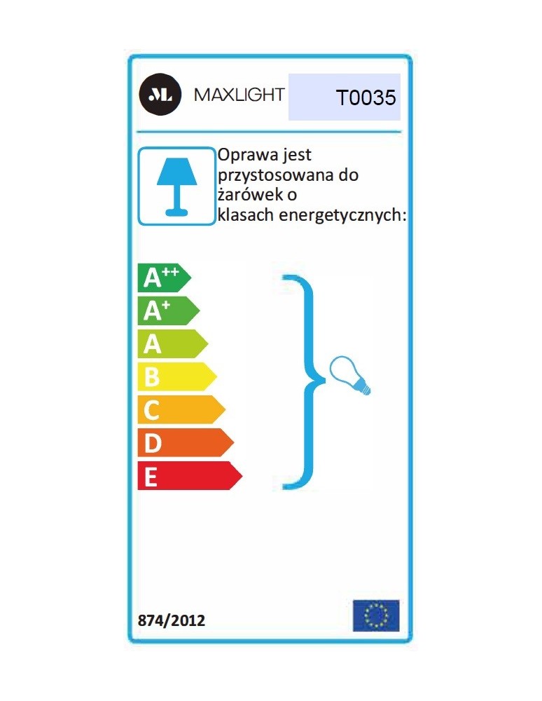 Maxlight Lampa Stołowa Lollipop T0035