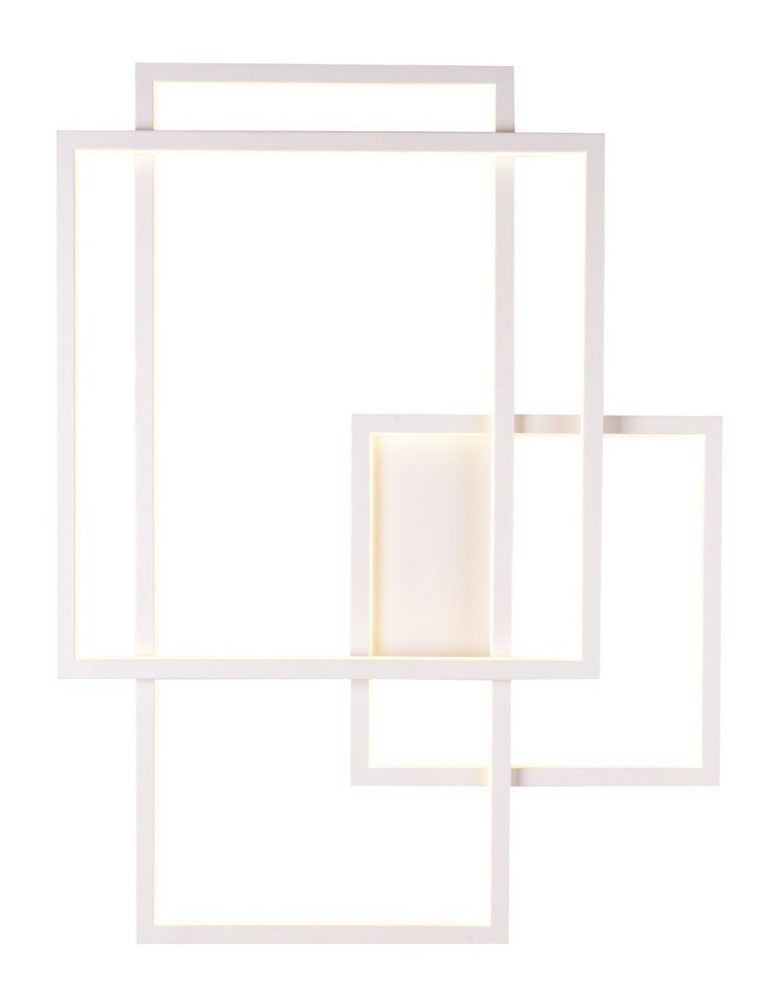 Maxlight Kinkiet LED Geometric Biały - Nowy W0234