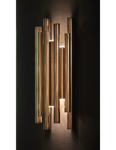 Maxlight Kinkiet Organic Złoty Ściemnialny W0187D - produkt 2