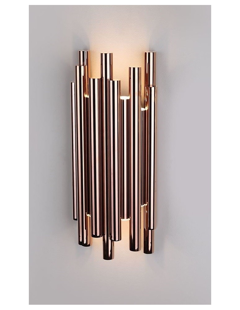 Kinkiety glamour - Maxlight Kinkiet Organic Miedź Ściemnalna W0153D - produkt kolory-swiatla.pl 2