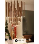 Lampy wiszące sople - Maxlight Lampa Wisząca Organic 33X1 Miedź Ściemnialna P0174D - produkt 2