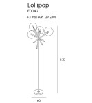 Lampy podłogowe - Maxlight Lampa Podłogowa Lollipop F0042 - produkt 4