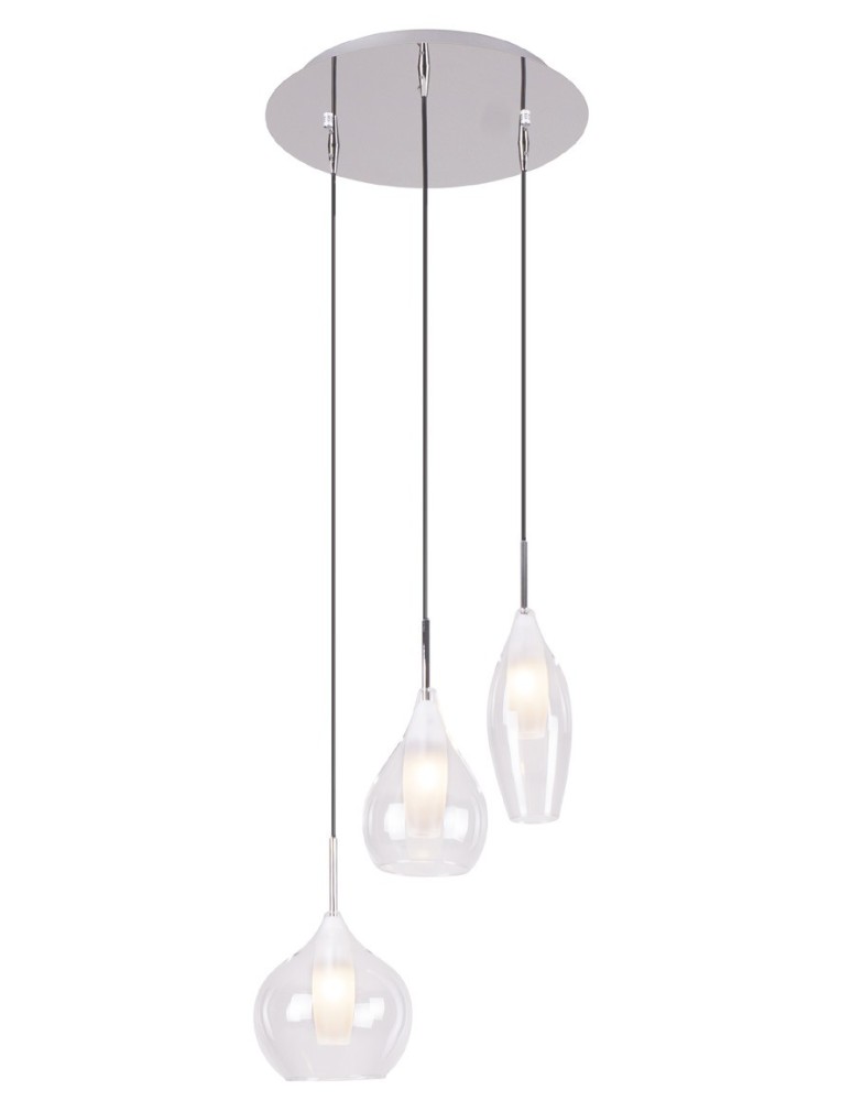 Lampy wiszące - Maxlight City wisząca 3L P0343 - produkt kolory-swiatla.pl 1