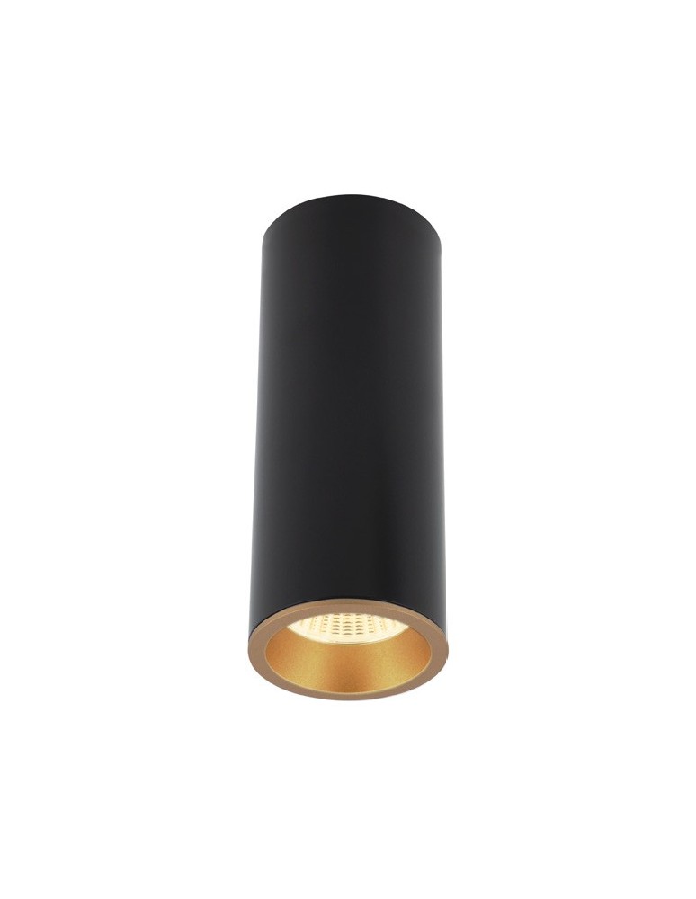Oprawy sufitowe LEDowe - Maxlight Lampa Sufitowa Long Czarny 7W C0154 - produkt kolory-swiatla.pl 2