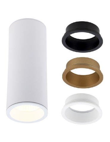 Maxlight Lampa Sufitowa Long Biały 7W C0153