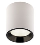 Oprawy sufitowe LEDowe - Maxlight Lampa Sufitowa Tub Okrągły Biały+ Pierścień Ozdobny Biały RC0155/C0156 White C0155 - product 3