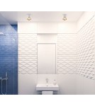 Oprawy sufitowe LEDowe - Maxlight Lampa Sufitowa Tub Okrągły Biały+ Pierścień Ozdobny Biały RC0155/C0156 White C0155 - product 6