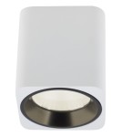 Oprawy sufitowe LEDowe - Maxlight Lampa Sufitowa Tub Kwadrat Biały+ Pierścień Ozdobny Biały RC0155/C0156 White C0156 - product 2