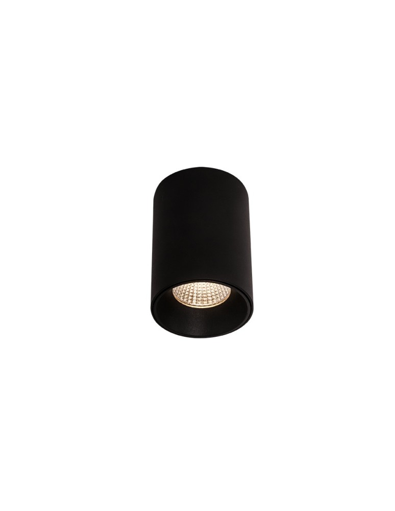 Maxlight Lampa Sufitowa Chip Czarny 4000K 8W C0163