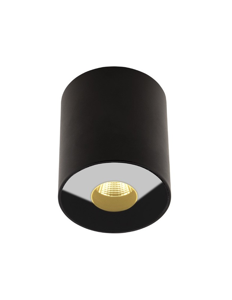 Maxlight Plazma Plafon Czarny IP54 C0151