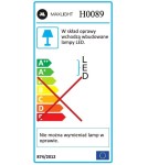 Lampy podtynkowe hermetyczne - Maxlight Oprawa Wpustowa Plazma Biała IP54 H0089 - produkt 4