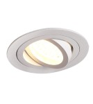 Lampy podtynkowe okrągłe - Maxlight Oprawa Podtynkowa Signal I Biała H0084 - produkt 1