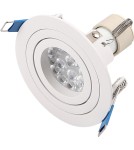 Lampy podtynkowe okrągłe - Maxlight Oprawa Podtynkowa Signal I Biała H0084 - produkt 2