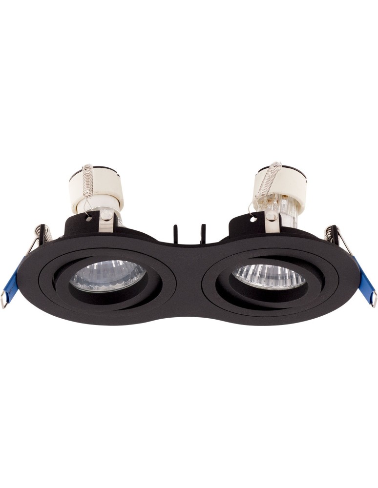 Lampy podtynkowe okrągłe - Maxlight Oprawa Podtynkowa Signal II Czarna H0087 - produkt kolory-swiatla.pl 1