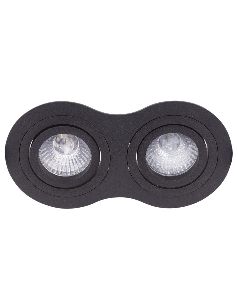 Maxlight Oprawa Podtynkowa Signal II Czarna H0087