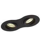 Lampy podtynkowe okrągłe - Maxlight Oprawa Podtynkowa Signal II Czarna H0087 - produkt 3