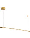 Maxlight Lampa Wisząca Organic Horizon 100cm Złota P0356