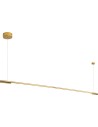 Maxlight Lampa Wisząca Organic Horizon 150cm Złota P0360