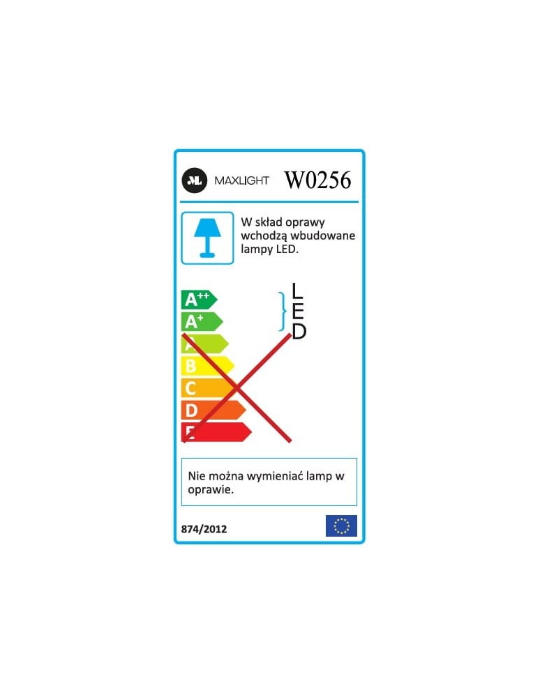 Maxlight Kinkiet Silk W0256