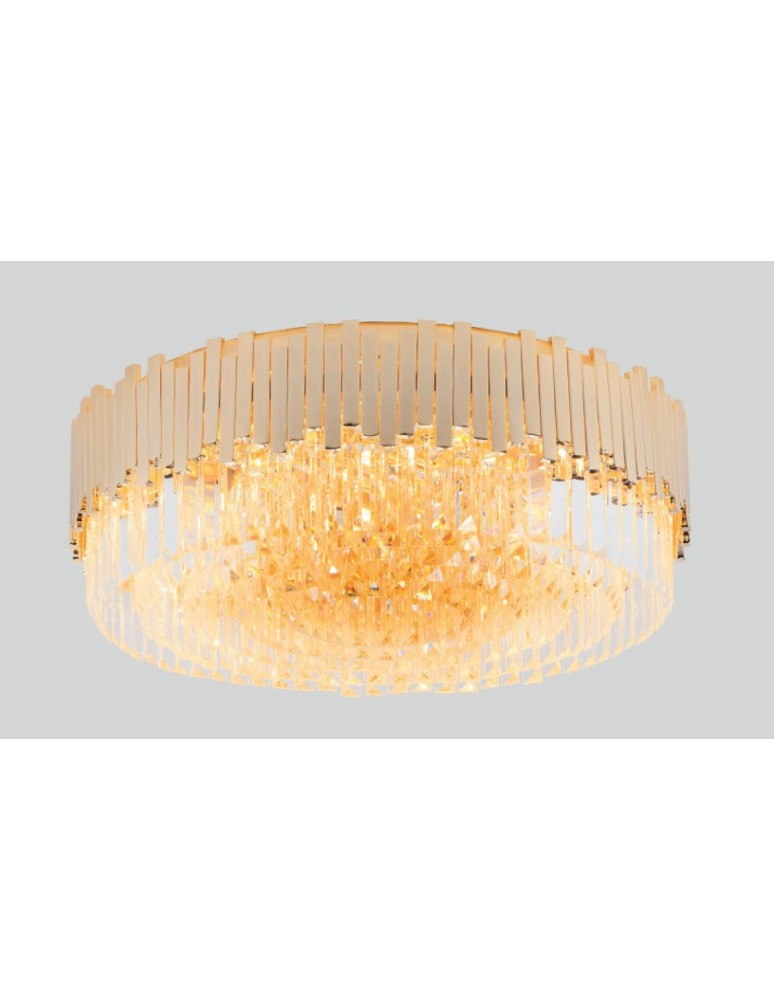 Lampy sufitowe z kryształami - Maxlight Plafon Trend 60Cm C0164 - product kolory-swiatla.pl 3