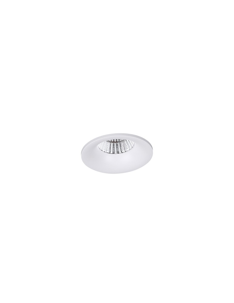 Lampy podtynkowe okrągłe - Maxlight Oprawa Wpustowa Max Arya Fixed White 8W Ściemnialna H0096 - produkt kolory-swiatla.pl 1
