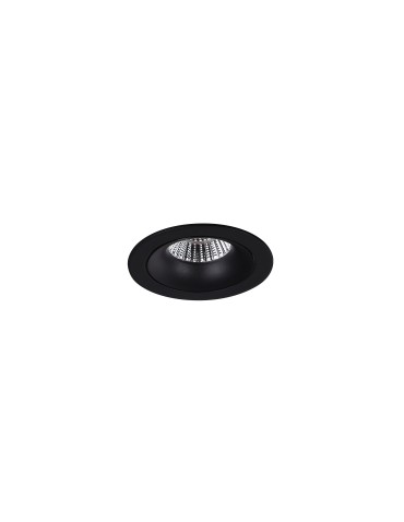 Maxlight Oprawa Wpustowa Max Arya Tilted Black 8W Ściemnialna H0099