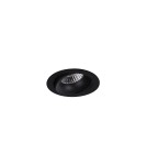 Lampy podtynkowe okrągłe - Maxlight Oprawa Wpustowa Max Arya Tilted Black 8W Ściemnialna H0099 - product 2
