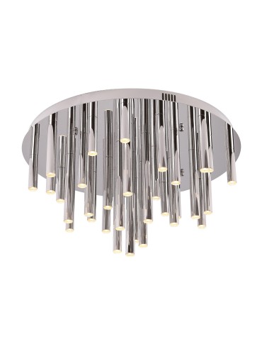 Maxlight Plafon Organic 33X1 Chrom Ściemnialny C0115D